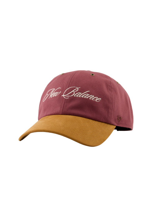 Класична бейсболка '47 Clean Up Canvas Hat з об’ємною вишивкою та замшевим козирком.