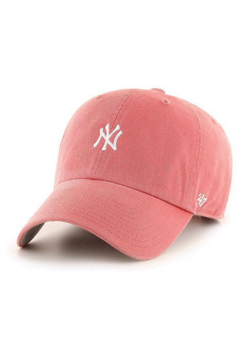 Бордова бейсболка '47 NEW YORK YANKEES BASE RUNNER з вишитим білим логотипом NY та регульованою застібкою