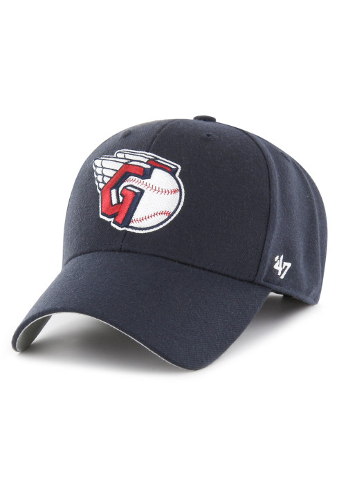 Темно-синя бейсболка '47 Brand Cleveland Guardians з вишитим логотипом 'G' з крилами