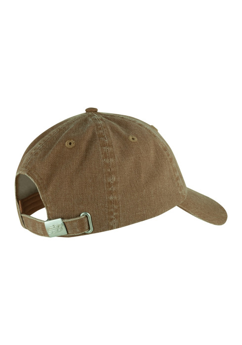 Бейсболка New Balance Classic 6-Panel з вишитим логотипом NB Регулювання Strapback - фото 2