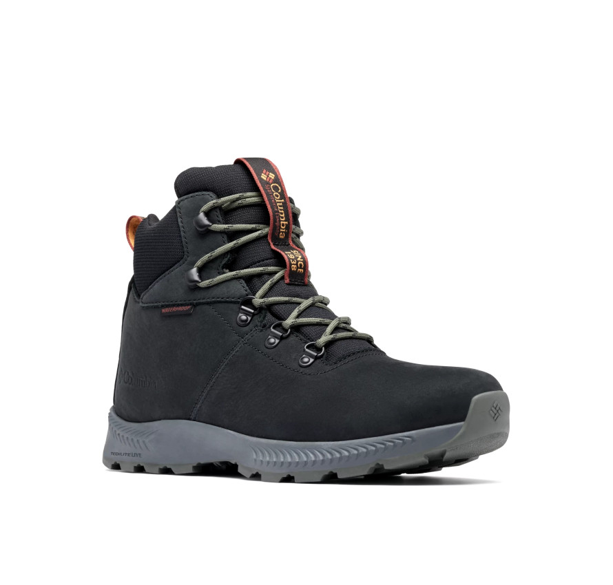 Чоловічі чорні черевики Columbia Landroamer Explorer WP NB арт. 2103871-010