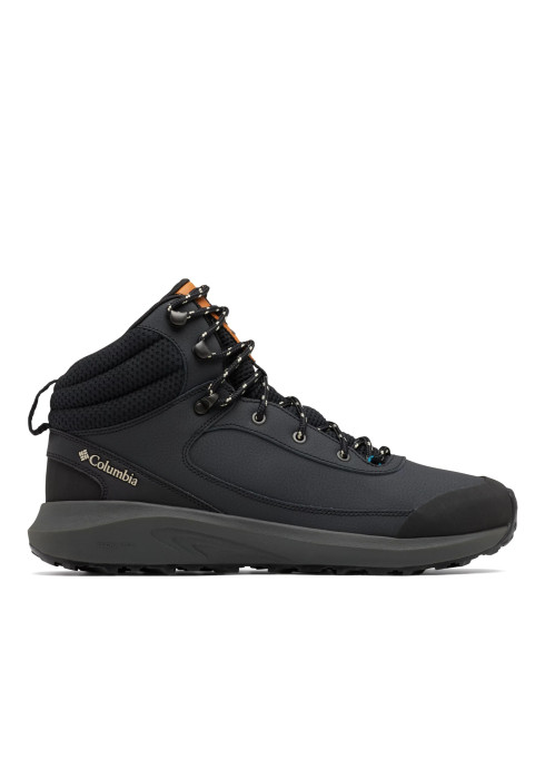 Чоловічі чорні черевики Columbia Trailstorm Peak Mid арт. 1987041-010 у профіль
