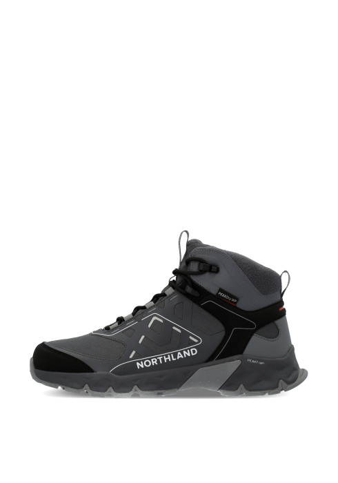 Сірі чоловічі черевики Northland Easy Hiker Mid на білому тлі