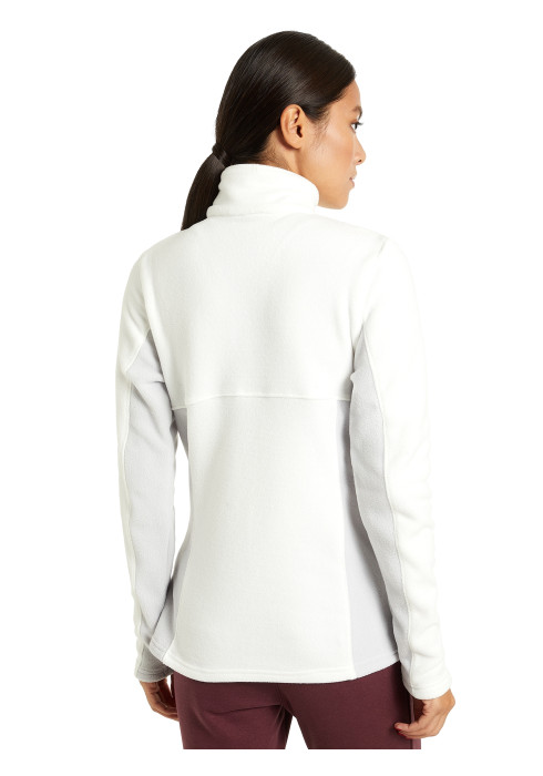 Жіночий флісовий джемпер Columbia Basin Trail III Full Zip 1938041, рожевий, чорний, білий та молочний, мікрофліс, на блискавці. - фото 2
