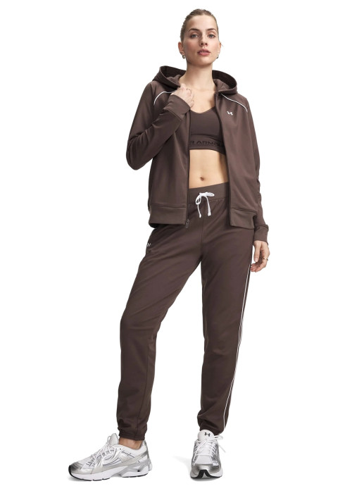 Жіночий спортивний костюм Under Armour Rival Tricot Tracksuit HD 6001966-200 — вигляд спереду