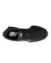 Чорні чоловічі кросівки New Balance 327, вигляд зверху