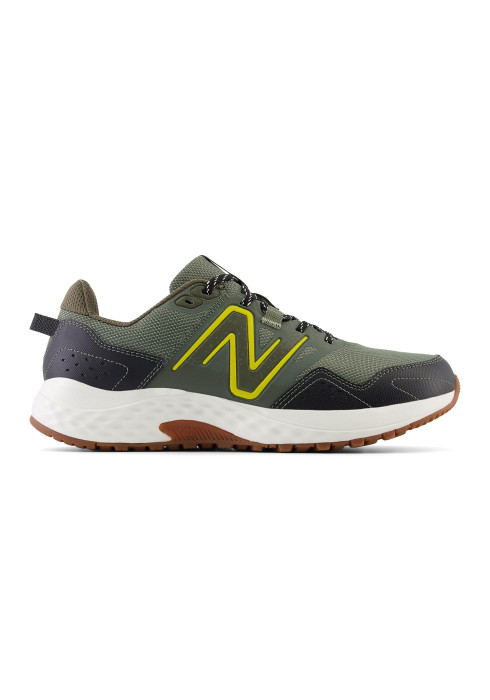 Чоловічі кросівки New Balance Т 410 у профіль з внутрішньої сторони з дихаючою сіткою та амортизацією