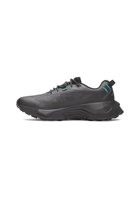 Чорні водонепроникні кросівки Under Armour Charged Bandit Trail 4 Waterproof, внутрішня сторона