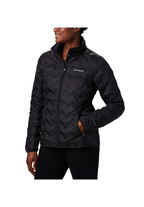 Жіноча пухова куртка Columbia Delta Ridge Down Jacket з технологією Omni-Heat та пухом 650 FP арт. 1875921-010 на моделі спереду