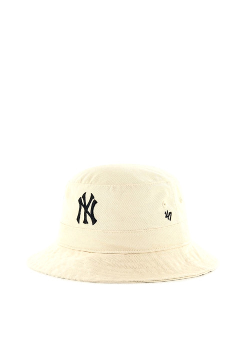 Чорна панама '47 Brand Bucket Hat з вишитим логотипом NY (New York Yankees)
