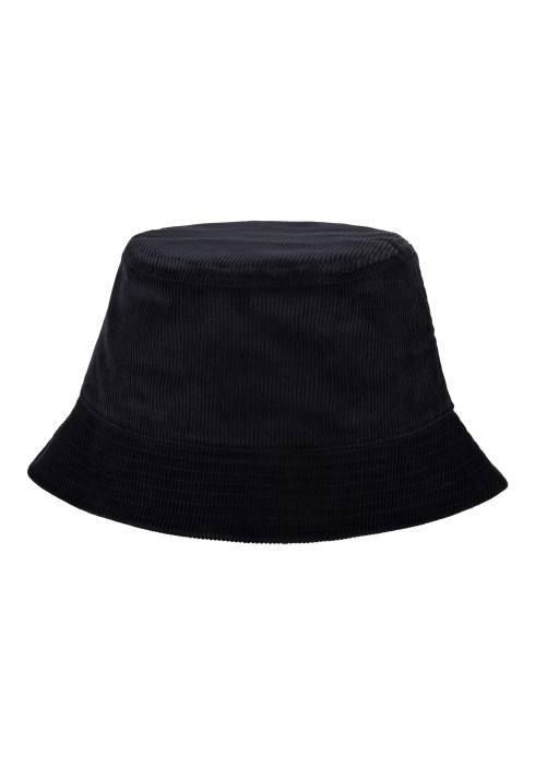 Чорна вельветова панама NB Corduroy Bucket Hat для чоловіків та жінок - фото 2