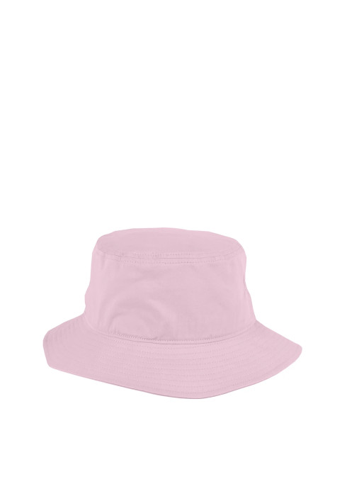 Рожева панама New Balance Bucket Hat LAH13003PIE з легкої бавовняної парусини та вишитим логотипом - фото 2