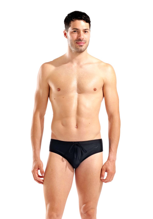 Чоловік у чорних плавнях Arena M SMART POCKET SWIM BRIEFS спереду