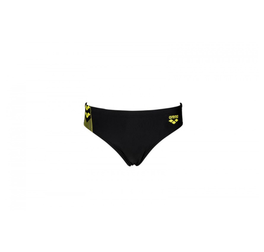 Чорні дитячі плавки Arena B Linear Serigraphy Jr Brief з логотипом