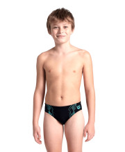 Дитячі плавки Arena Reflecting Swim Briefs з яскравим абстрактним принтом