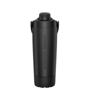 Чорна металева термопляшка Under Armour Speed Flip Stainless Steel 887 мл, вигляд спереду