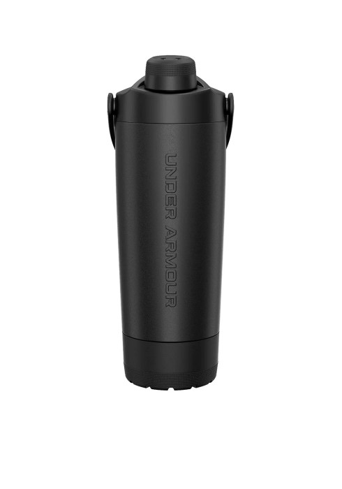 Чорна металева термопляшка Under Armour Speed Flip Stainless Steel 887 мл, вигляд спереду