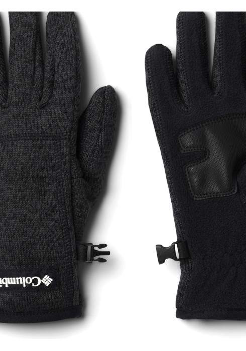 Чорні флісові рукавиці Columbia Women's Sweater Weather з посиленою долонею та функцією тачскріна - фото 2