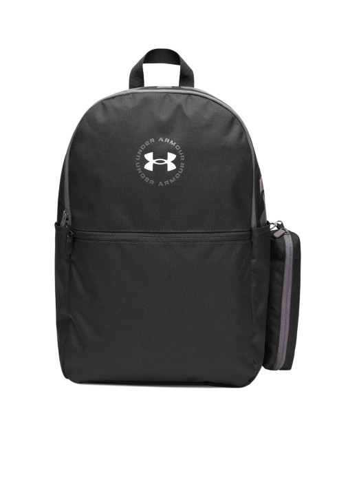 Чорний спортивний рюкзак Under Armour Essential Printed BP зі знімним пеналом, вигляд спереду