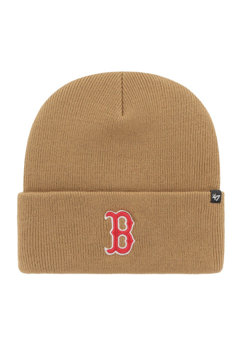 Фанатська шапка '47 Boston Red Sox Haymaker коричневого кольору з червоно-білою емблемою