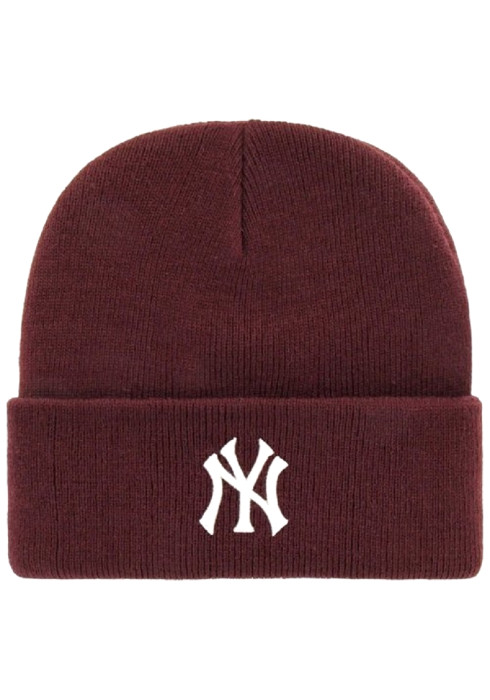 Темно-синя та бордова шапка '47 MLB NEW YORK YANKEES з білою вишитою емблемою NY