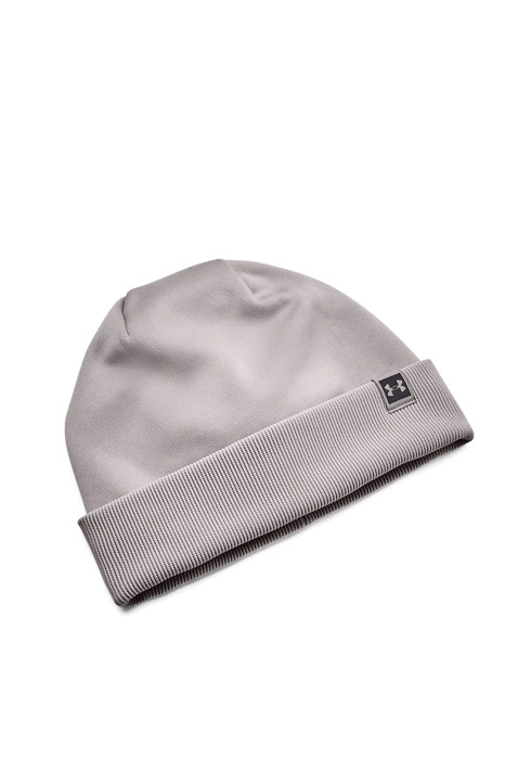 Жіноча шапка Under Armour Storm Fleece сірого кольору з водовідштовхувальною технологією