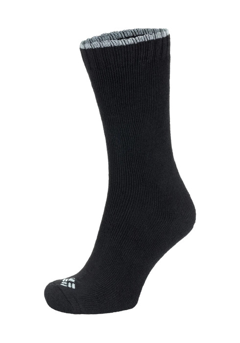 Шкарпетки Columbia Unisex Moisture Control Anklet чорного кольору з логотипом