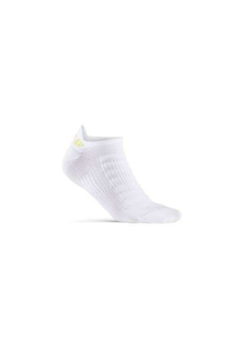 Білі короткі шкарпетки CRAFT ADV Dry Shaftless з технологією охолодження Breeze