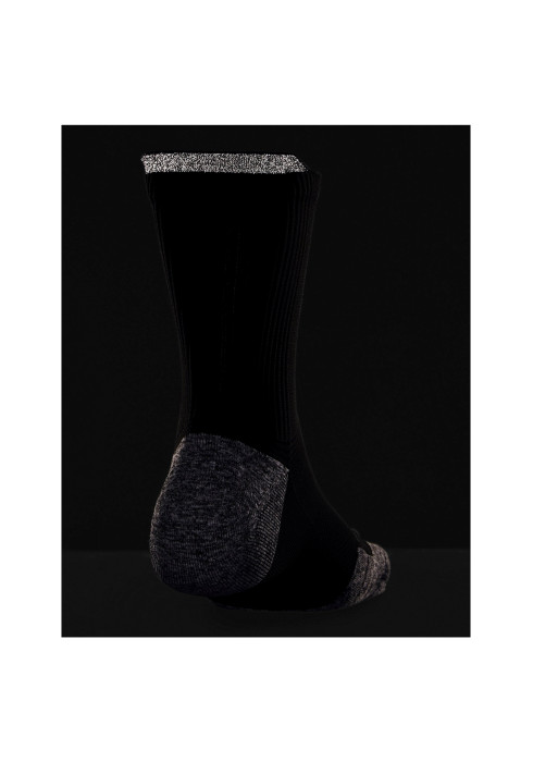Чорні спортивні шкарпетки Under Armour AD Run Cushion Mid з технологією ArmourDry - фото 2