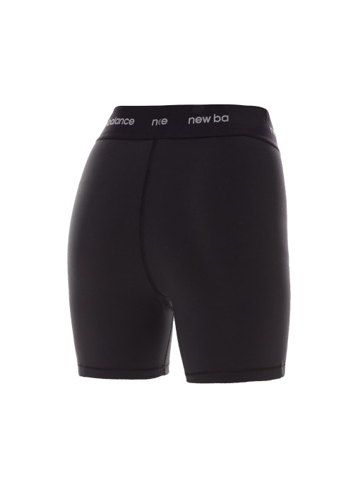 Жіночі спортивні шорти New Balance Sleek 5 Inch чорного кольору - фото 2