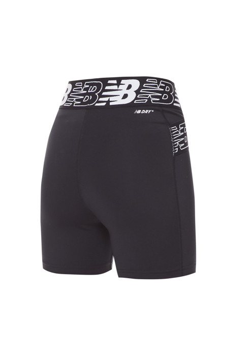 Чорні жіночі облягаючі шорти New Balance Relentless Fitted - фото 2