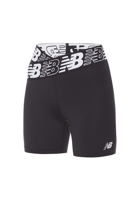 Чорні жіночі облягаючі шорти New Balance Relentless Fitted