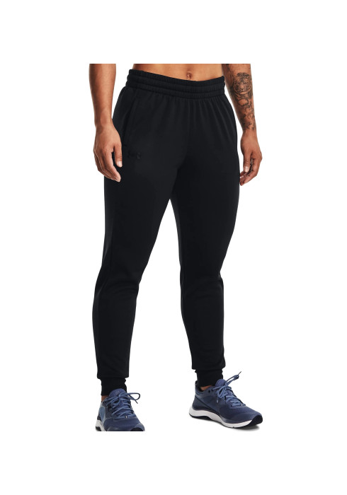 Жіночі спортивні штани Under Armour Fleece Jogger чорні та сірі