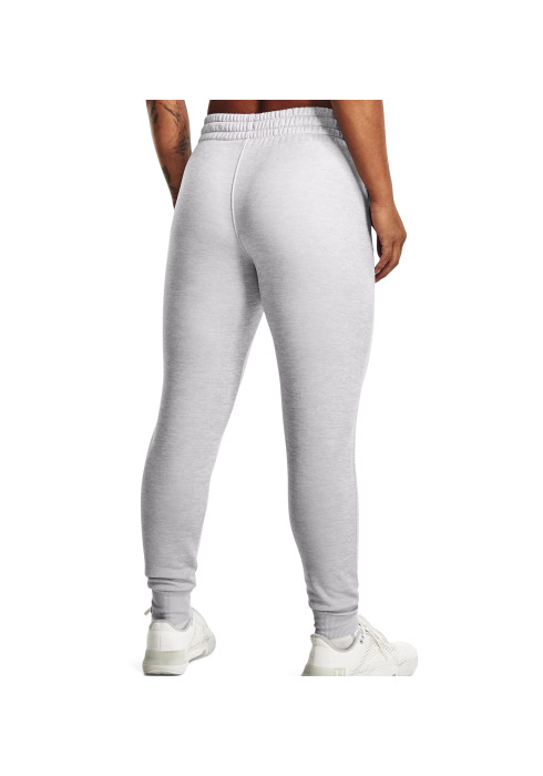 Жіночі спортивні штани Under Armour Fleece Jogger чорні та сірі - фото 2