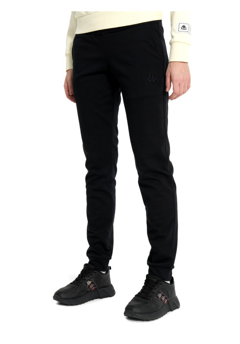 Жіночі спортивні штани Kappa 133867KAP Authentic Core прямі бавовняні - фото 2