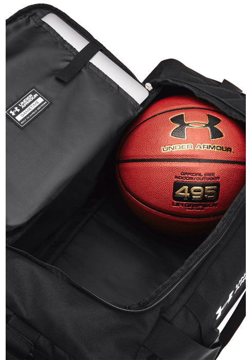 Чорна спортивна сумка Under Armour Gametime Small з відділенням для ноутбука - фото 2
